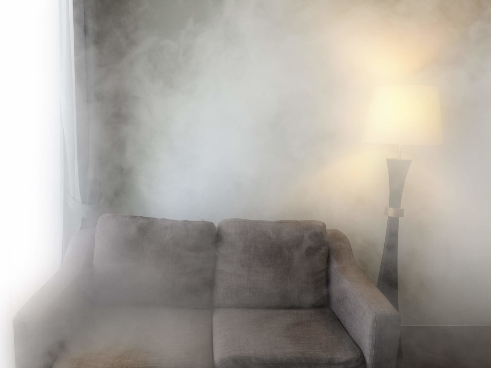 how to get rid of smoke smell in house